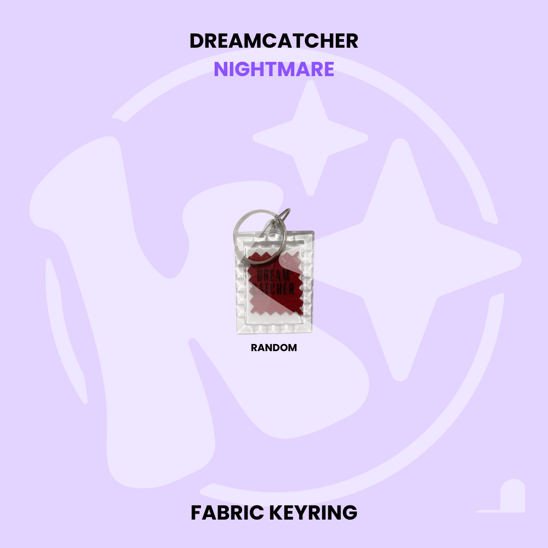 DREAMCATCHER - NIGHTMARE FABRIC KEYRING ✅