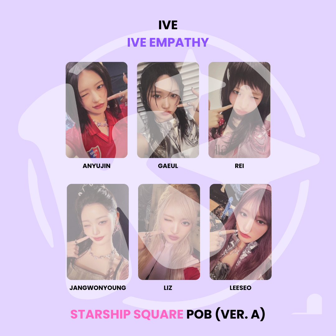 IVE - IVE EMPATHY STARSHIP SQUARE POB (VER. A) ✓ – KSPACE
