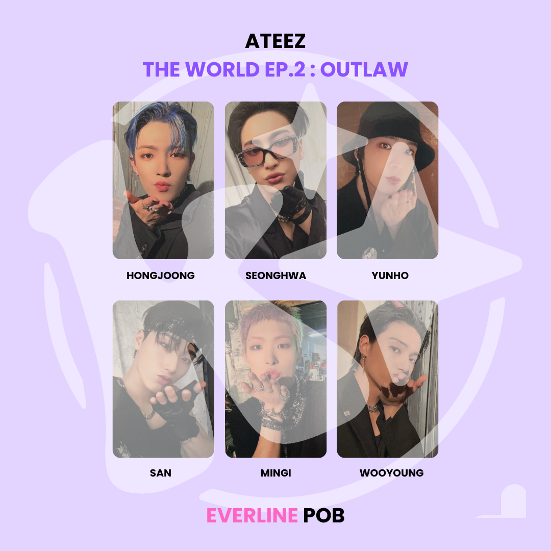 ATEEZ - THE WORLD EP.2 : OUTLAW EVERLINE POB ✓ – KSPACE