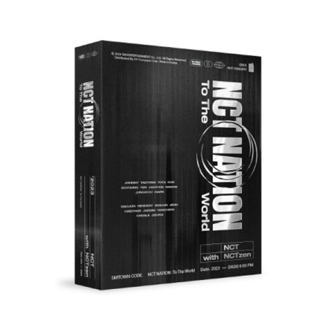 [PREORDER] NCT - 2023 NCT CONCERT - NCT NATION : TO THE WORLD IN INCHEON SMTOWN CODE