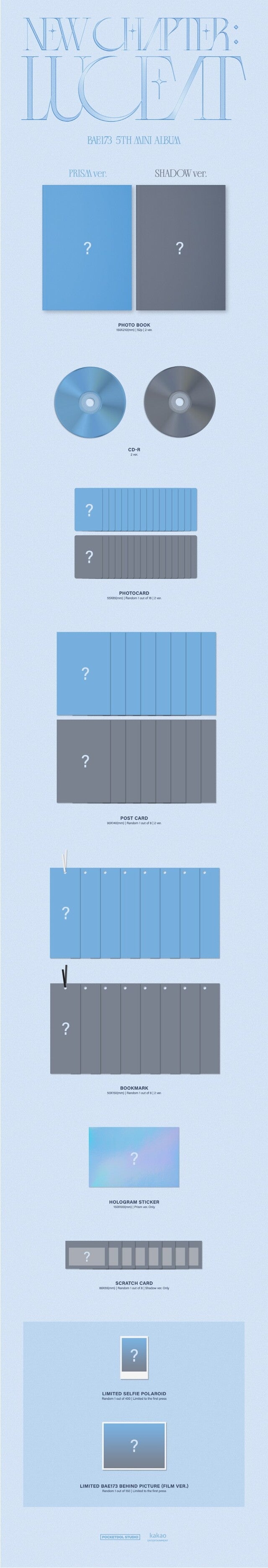 BAE173 - NEW CHAPTER : LUCEAT ✅