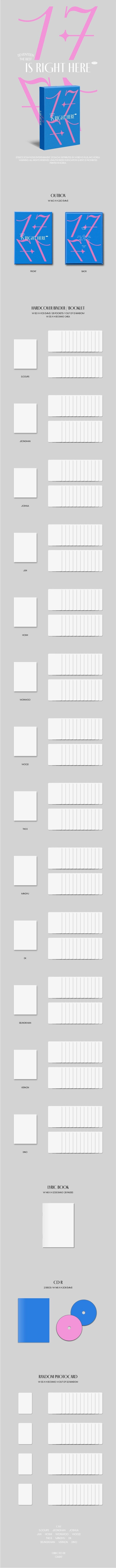 SEVENTEEN - BEST ALBUM 17 IS RIGHT HERE (DEAR VER.) ✅