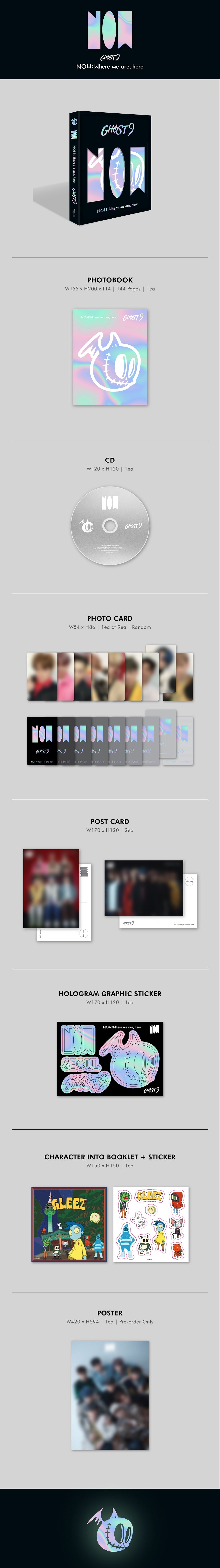 GHOST9 - NOW : WHERE WE ARE, HERE ✅