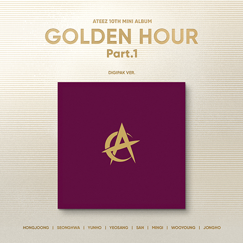 ATEEZ - GOLDEN HOUR : PART.1 (DIGIPAK VER.) ✅