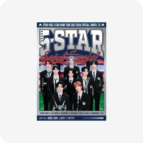 STRAY KIDS - 5-STAR DOME TOUR 2023 POSTER BOOK ✓ – KSPACE
