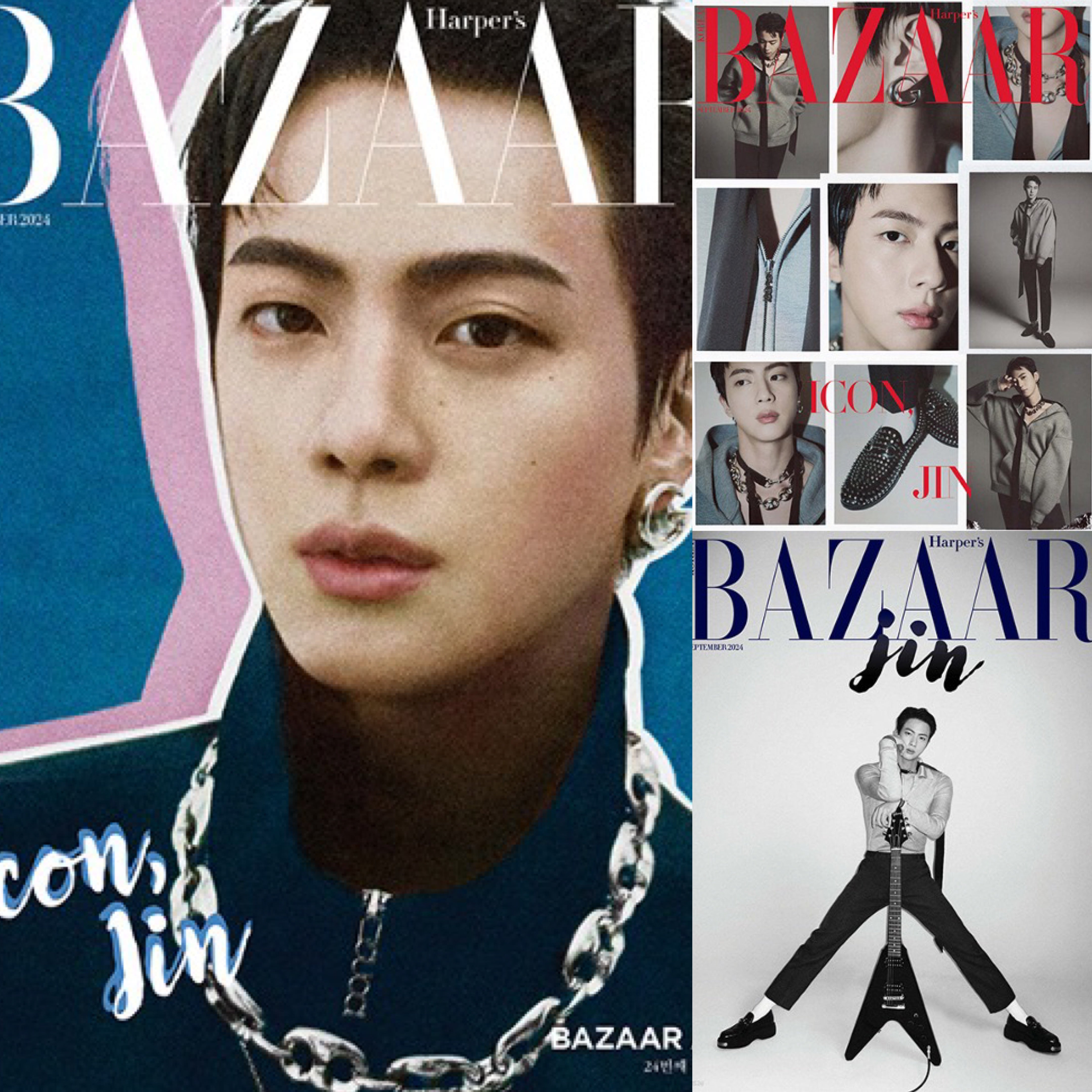 BTS - JIN HARPER'S BAZAAR SEP. 2024 ✅