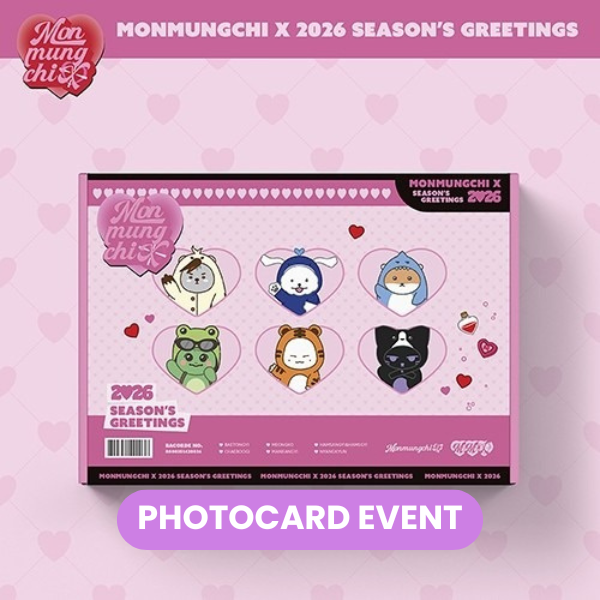 ミュージック MonstaX-2020 Season's Greetings MONSTA X 2020 Season's Greetings Calendar Card Photocard Polaroid