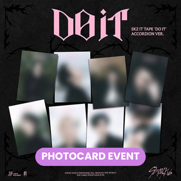 STRAY KIDS - SKZ It Tape : Do It (Accordion Ver.) + PHOTOCARD
