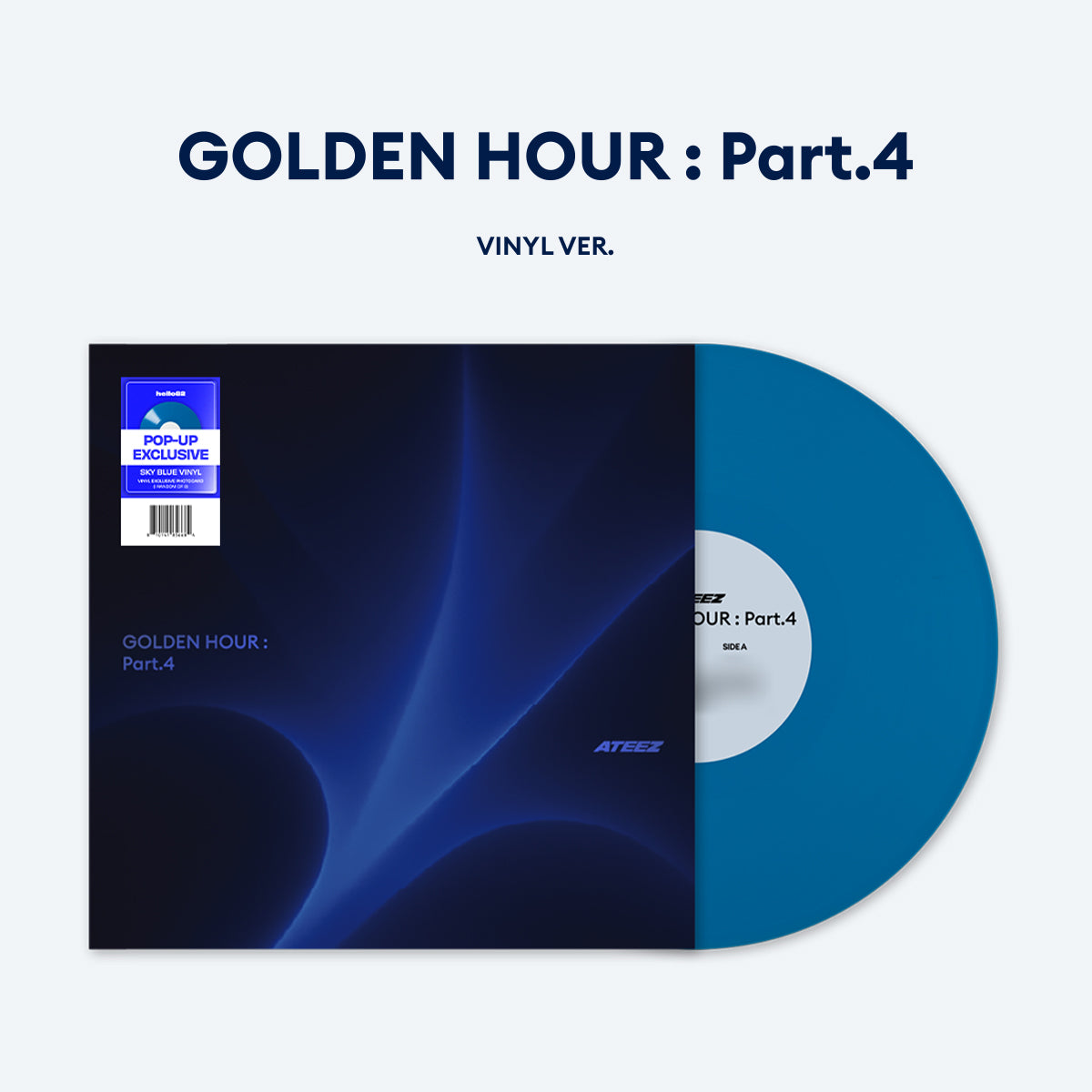 hello82] ATEEZ - GOLDEN HOUR : Part.4 (Vinyl) - POP-UP Exclusive