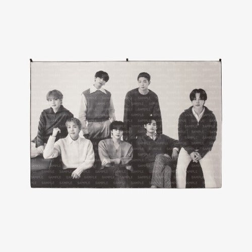 BTS - MONOCHROME FABRIC POSTER ✓ – KSPACE