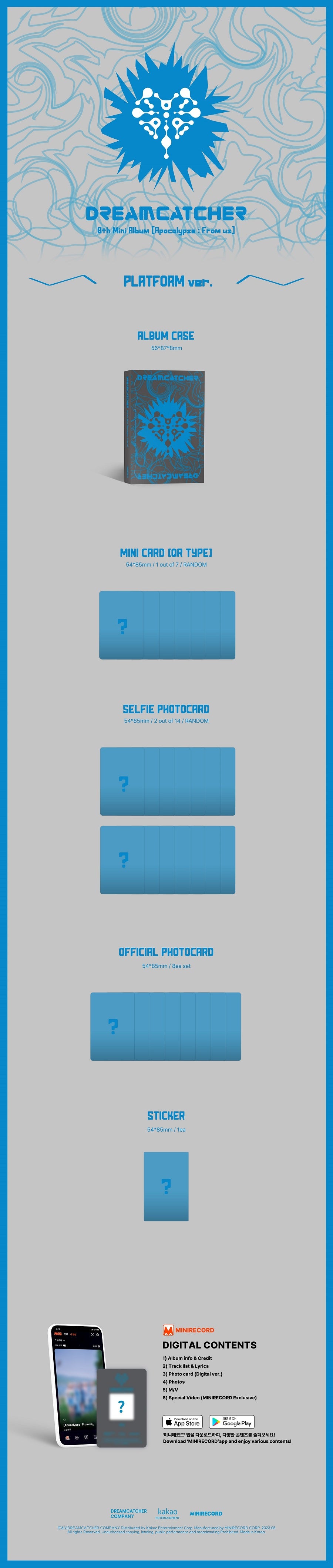 DREAMCATCHER - APOCALYPSE : FROM US (PLATFORM VER.) ✅