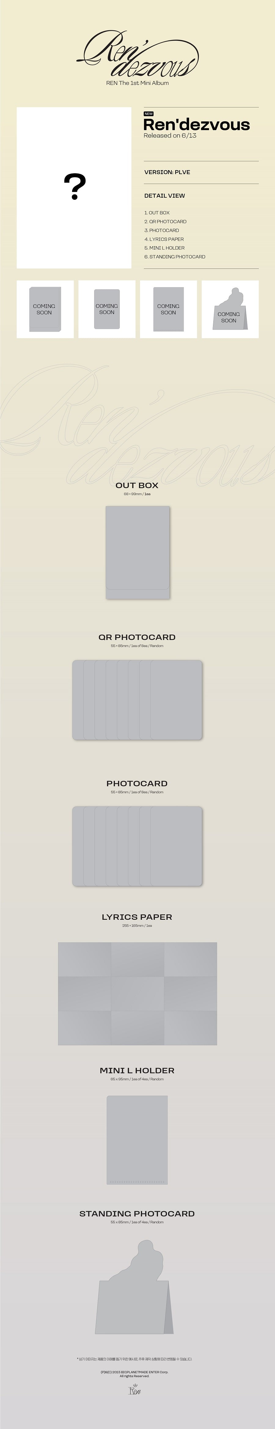 REN - REN'DEZVOUS (PLVE VER.)