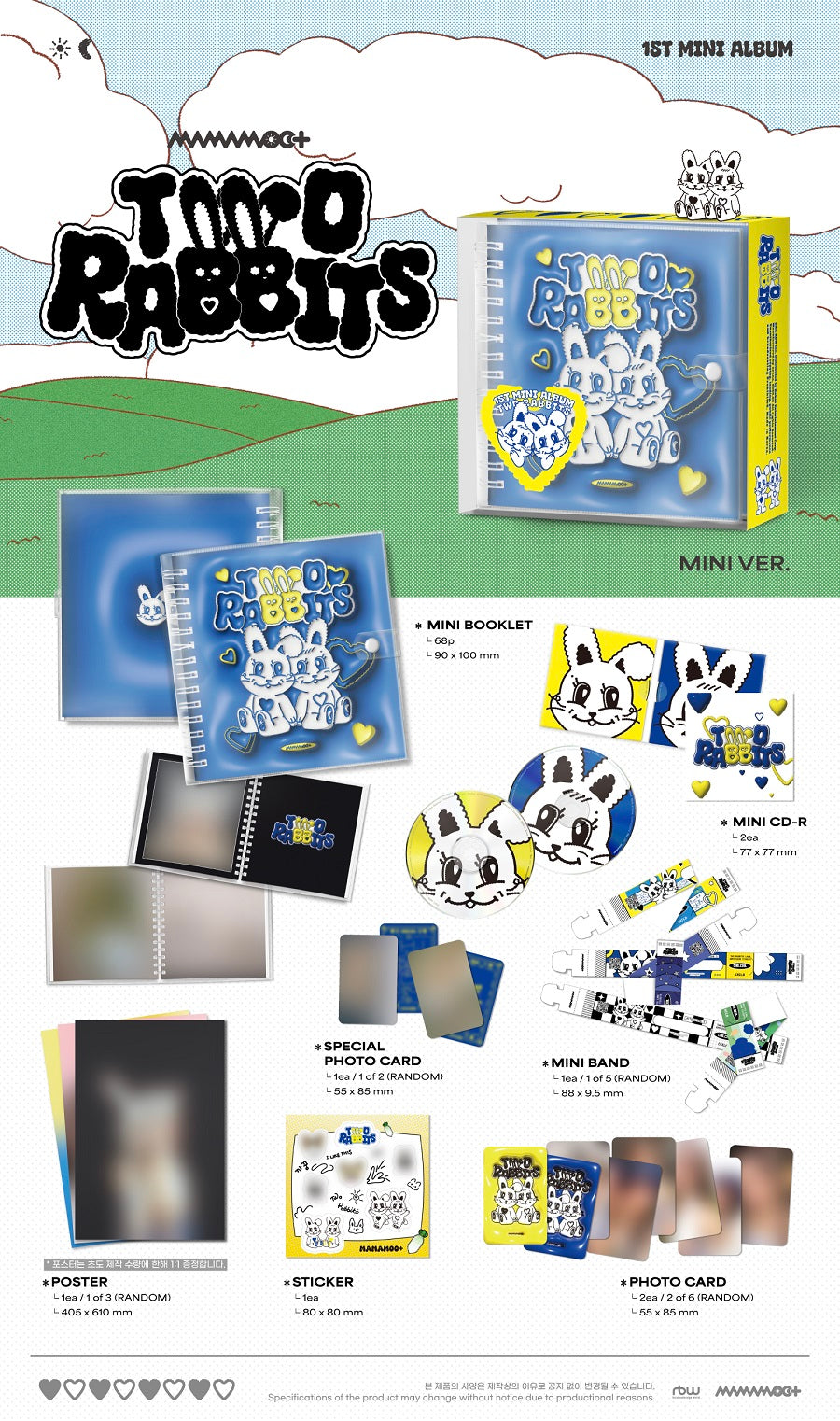 MAMAMOO+ - TWO RABBITS (MINI VER.) ✅