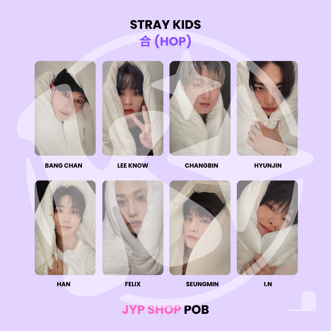 STRAY KIDS - 合 (HOP) JYP SHOP POB ✅