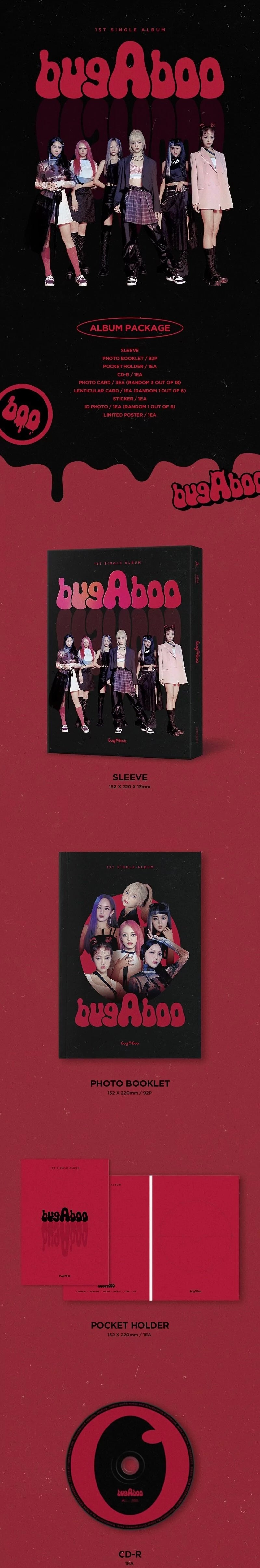 BUGABOO - 1ST SINGLE ALBUM BUGABOO