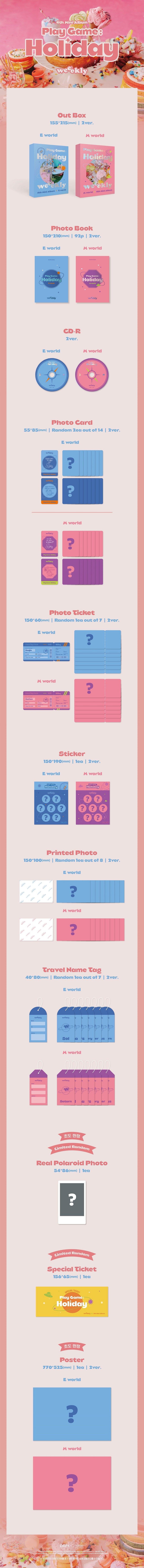 WEEEKLY - PLAY GAME:HOLIDAY ✅