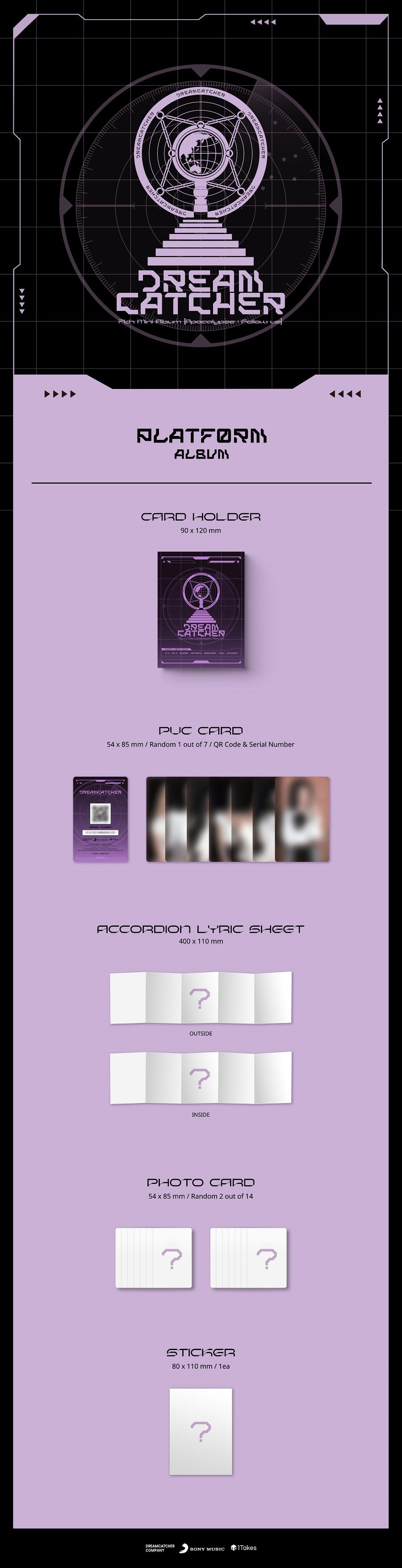 DREAMCATCHER - APOCALYPSE : FOLLOW US (PLATFORM ALBUM) ✅