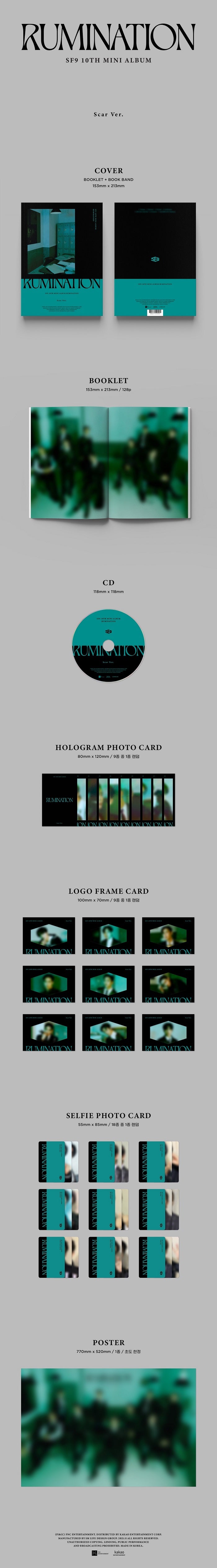 SF9 - 10TH MINI ALBUM RUMINATION ✅