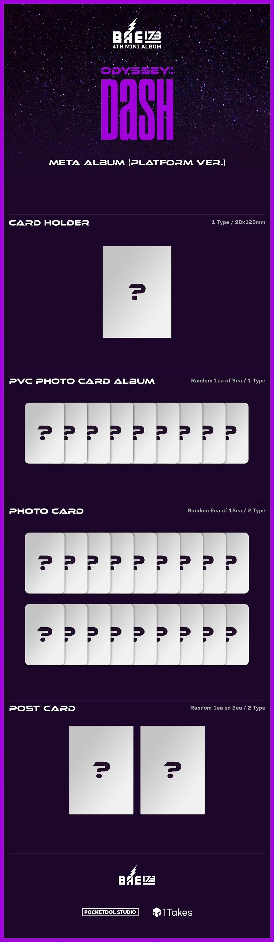 BAE173 - ODYSSEY : DASH (PLATFORM VER.)