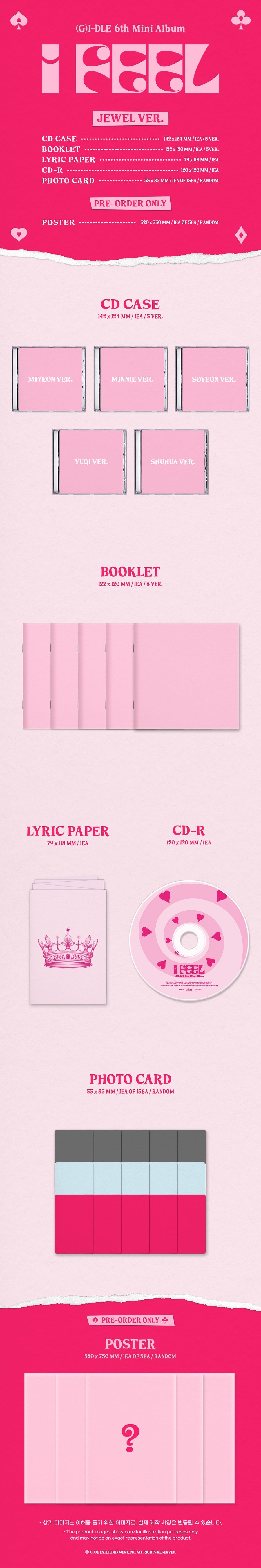 (G)I-DLE - I FEEL (JEWEL VER.) ✅