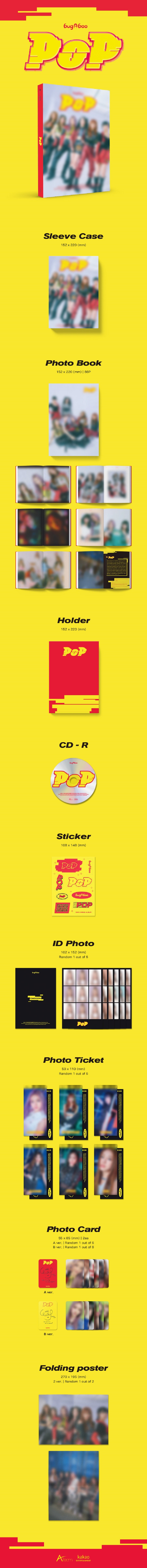 BUGABOO - 2ND SINGLE ALBUM POP