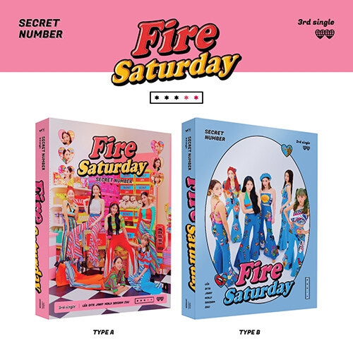 SECRET NUMBER - 3RD SINGLE FIRE SATURDAY (NORMAL VER.) ✅
