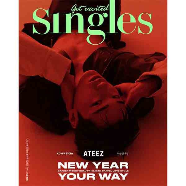 ATEEZ - COVER SINGLES MAGAZINE 2024 JANUARY ISSUE ✅