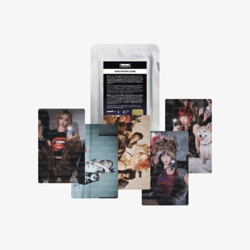 LE SSERAFIM - CRAZY MINI PHOTO CARD ✅