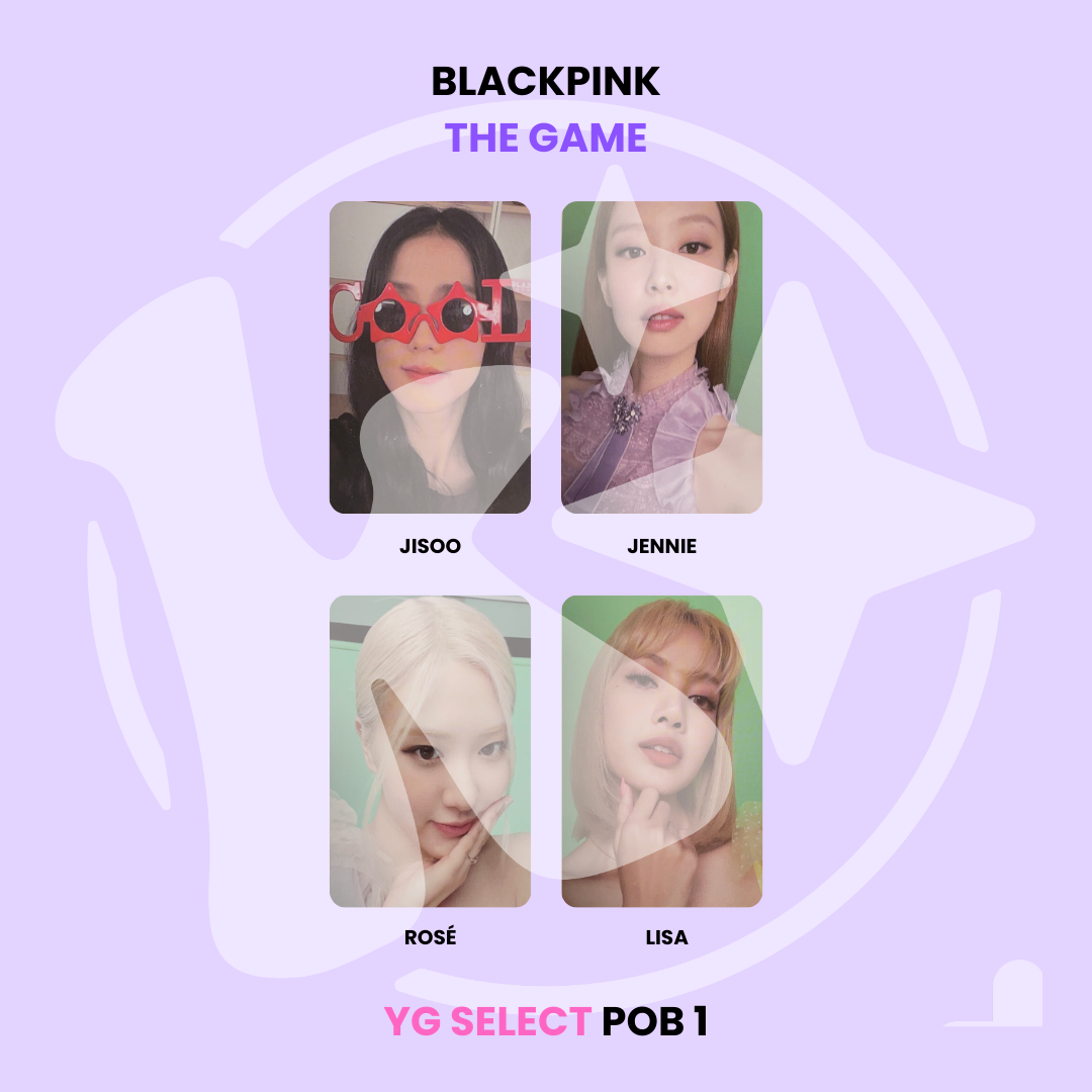 BLACKPINK - THE GAME YG SELECT POB 1 ✅