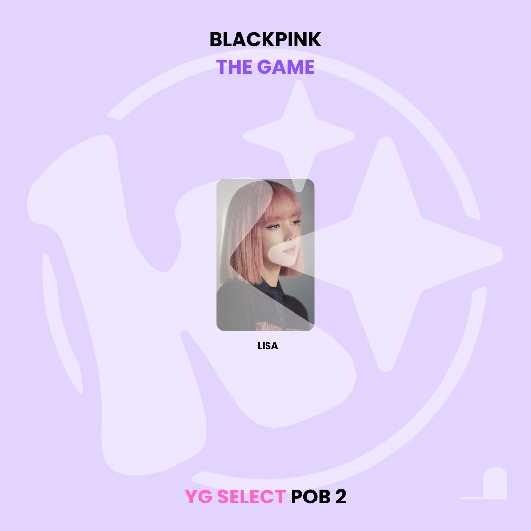 BLACKPINK - THE GAME YG SELECT POB 2 ✅