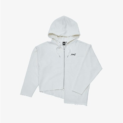 BTS - (BY BTS) JUNG KOOK ARMYST ZIP-UP HOODY (WHITE) ✅