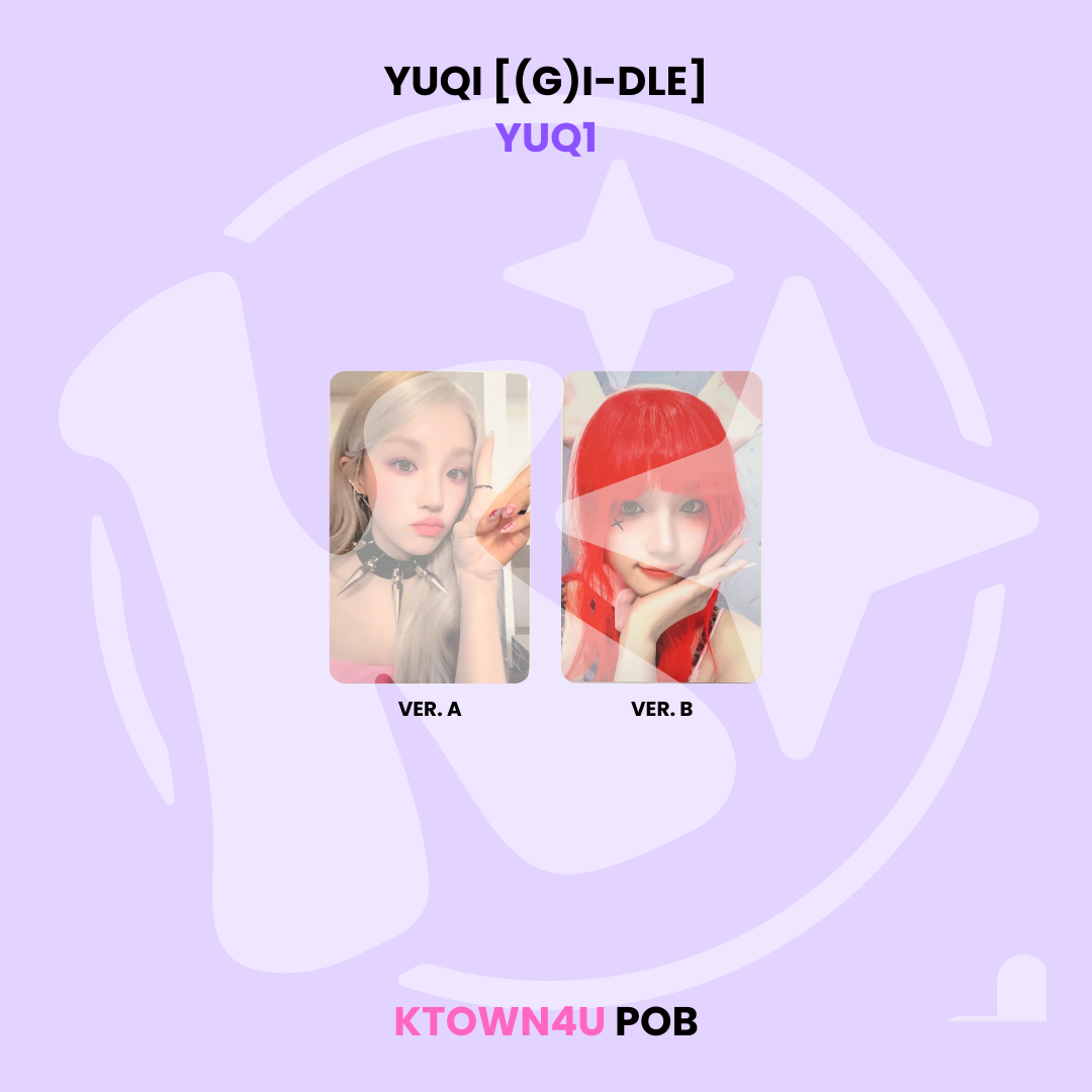 YUQI [(G)I-DLE] - YUQ1 KTOWN4U POB ✅
