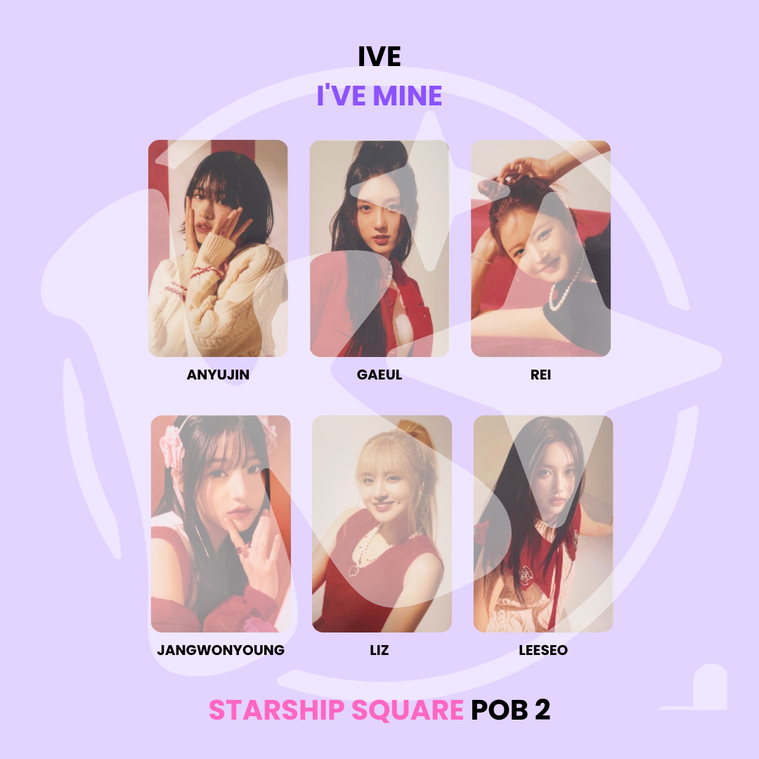 IVE - I'VE MINE STARSHIP SQUARE POB 2 ✅