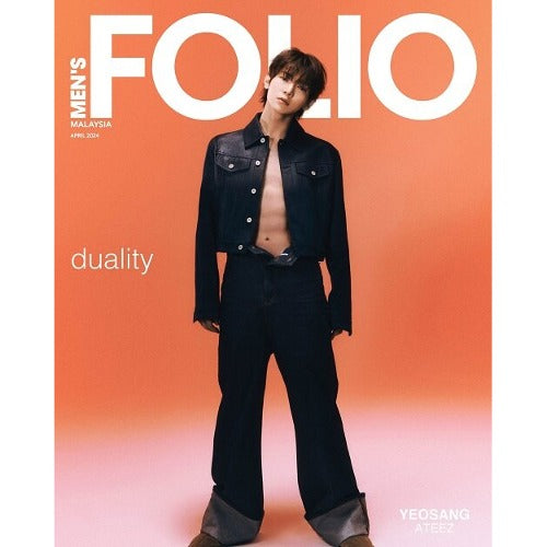 ATEEZ - MEN'S FOLIO SG COVER APRIL 2024 ✅ 