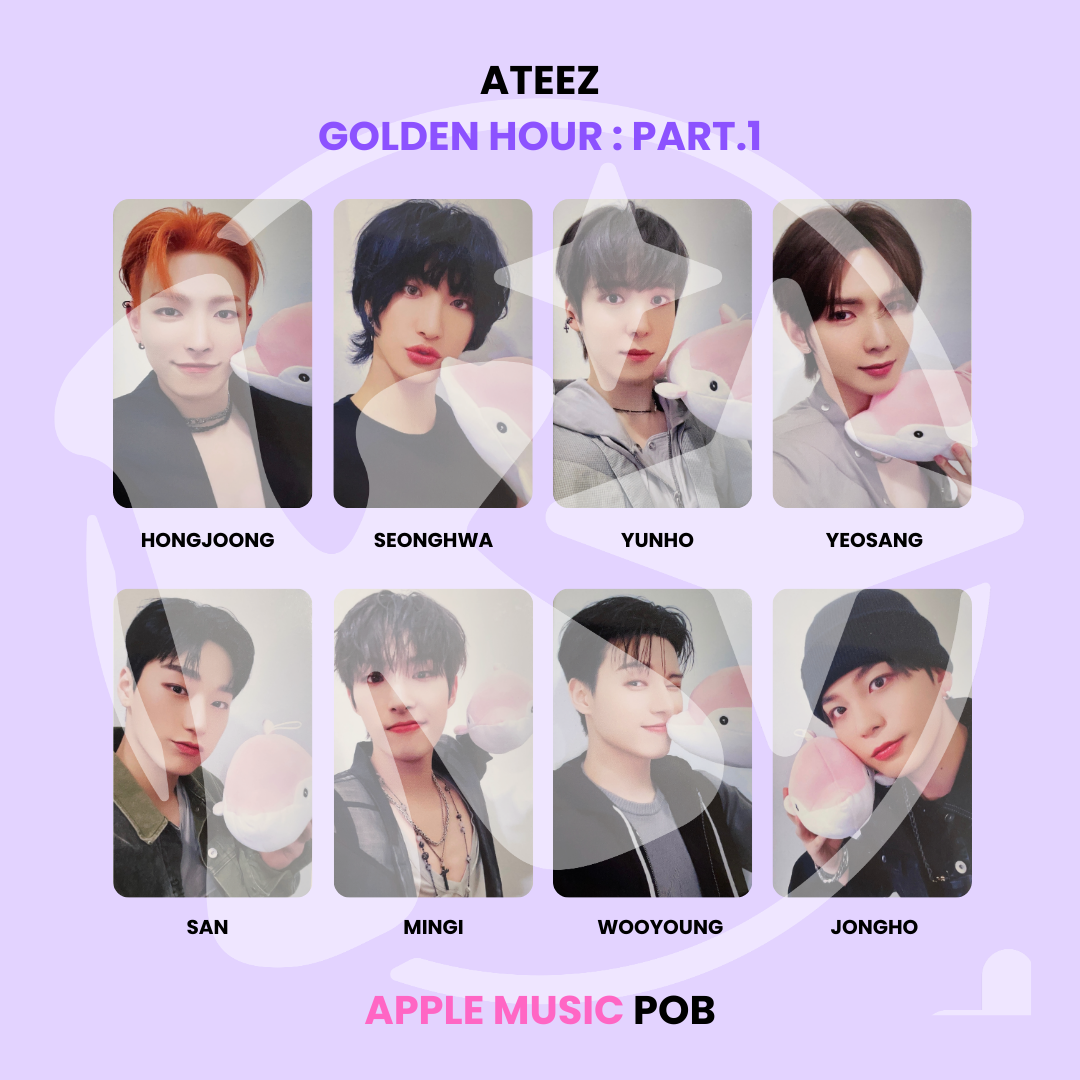 ATEEZ - GOLDEN HOUR : PART.1 APPLE MUSIC POB ✅