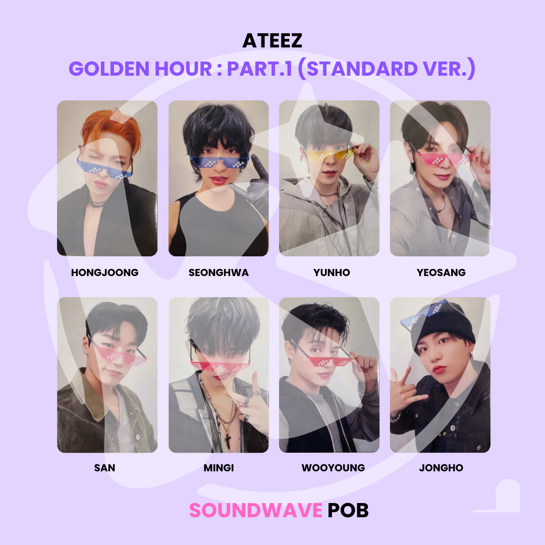 ATEEZ - GOLDEN HOUR : PART.1 (STANDARD VER.) SOUNDWAVE POB ✅