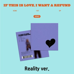 [PREORDER] KINO (PENTAGON) - IF THIS IS LOVE, I WANT A REFUND (REALITY VER.)