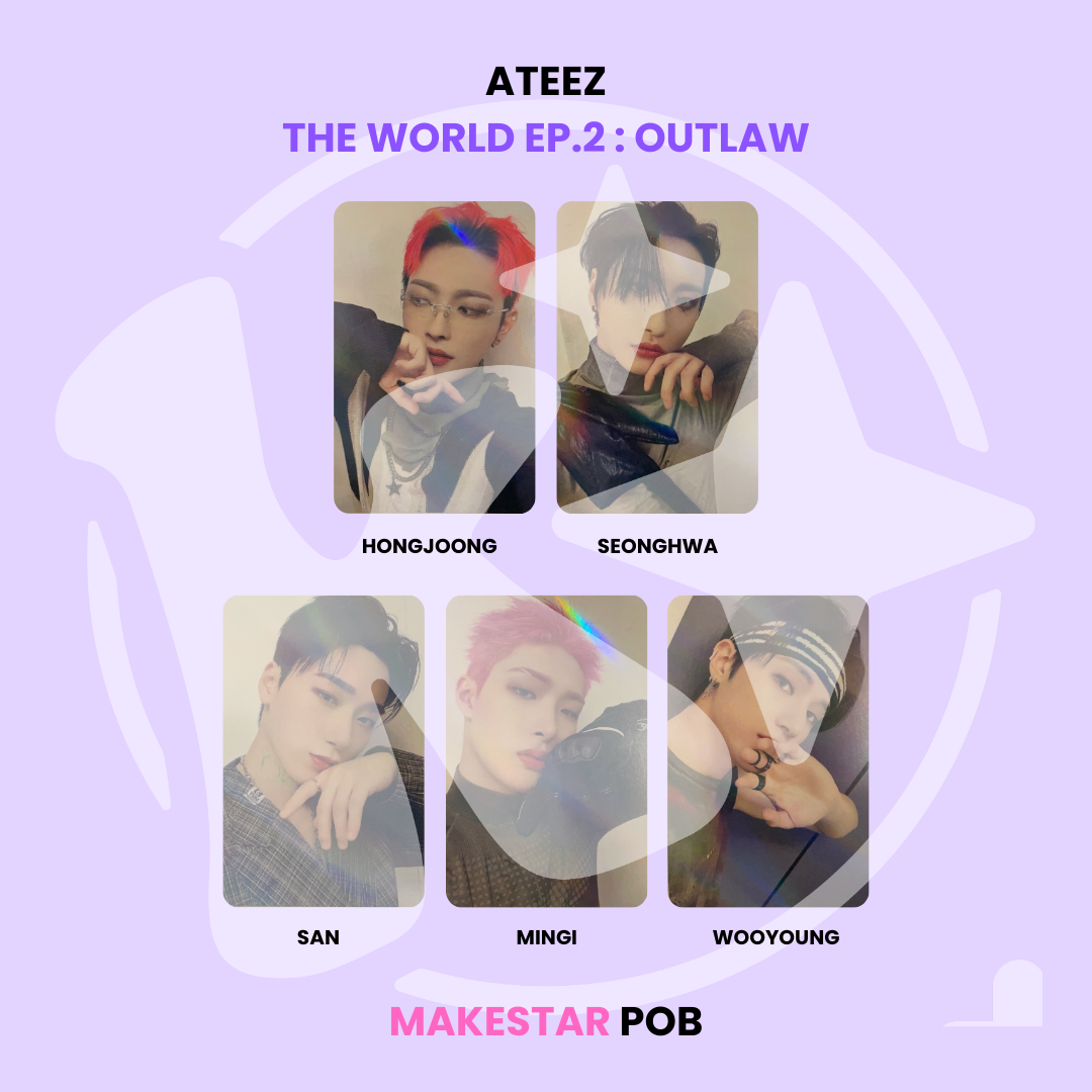 ATEEZ - THE WORLD EP.2 : OUTLAW MAKESTAR POB ✅