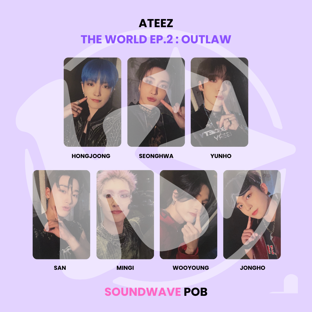 ATEEZ - THE WORLD EP.2 : OUTLAW SOUNDWAVE POB ✅