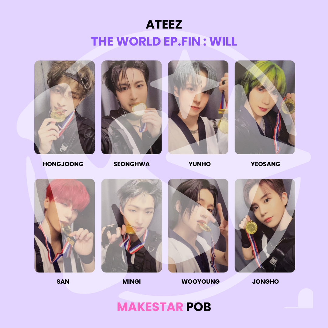 ATEEZ - THE WORLD EP.FIN : WILL MAKESTAR POB ✅