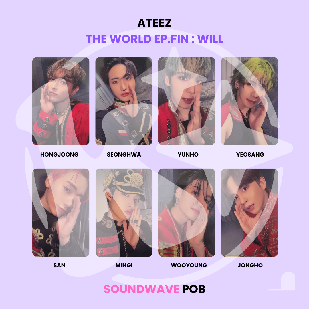ATEEZ - THE WORLD EP.FIN : WILL SOUNDWAVE POB ✅