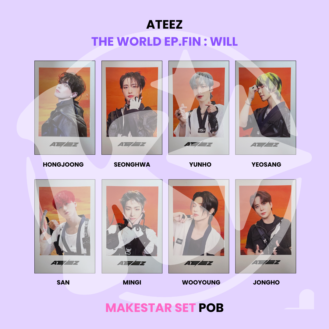 ATEEZ - THE WORLD EP.FIN : WILL MAKESTAR SET POB ✅