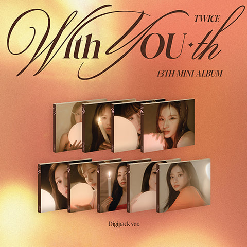 [PHOTOCARD 01/03] TWICE - WITH YOU-TH (DIGIPACK VER.) + PHOTOCARD GIFT