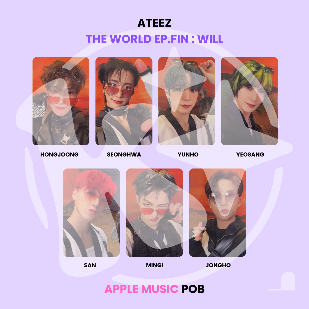 ATEEZ - THE WORLD EP.FIN : WILL APPLE MUSIC POB ✅