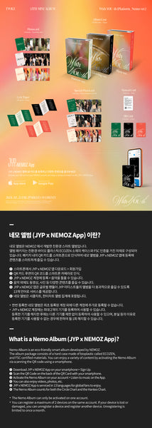 [JYP SHOP 01/03] TWICE - WITH YOU-TH (NEMO VER.) + JYP SHOP GIFT