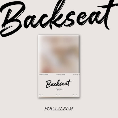 HYUNJUN - BACKSEAT (POCA ALBUM) ✅ 