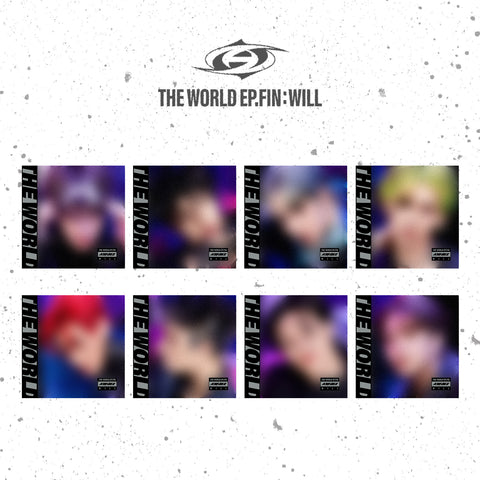 [HELLO82] ATEEZ - THE WORLD EP.FIN : WILL UK EXCLUSIVE (DIGIPAK VER.) + 3 EXCLUSIVE PHOTOCARDS