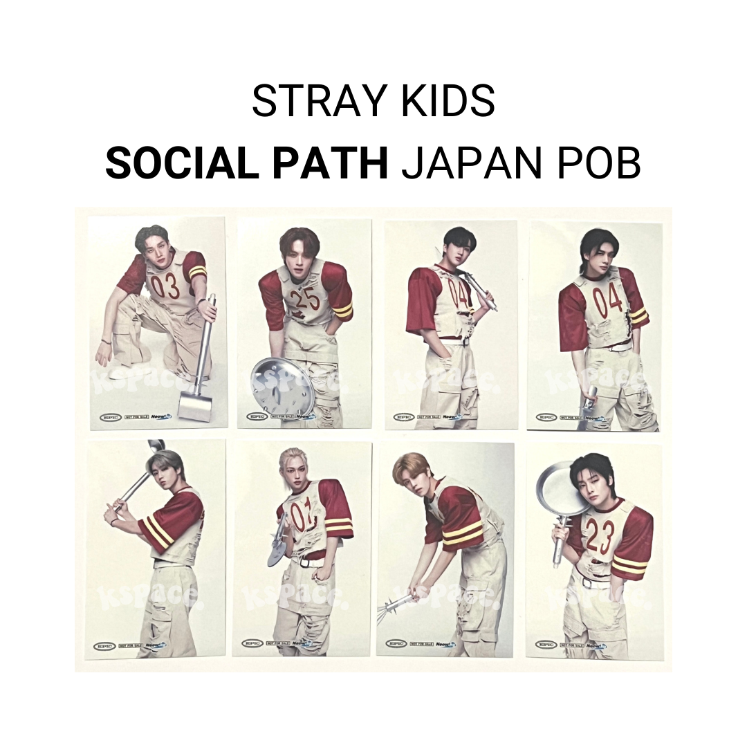 STRAY KIDS - SOCIAL PATH JAPAN OFFICIAL POB ✅