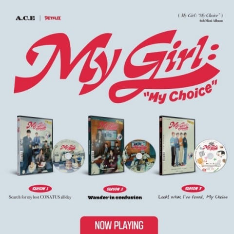 [MWAVE SIGNED PREORDER] A.C.E - MY GIRL : MY CHOICE