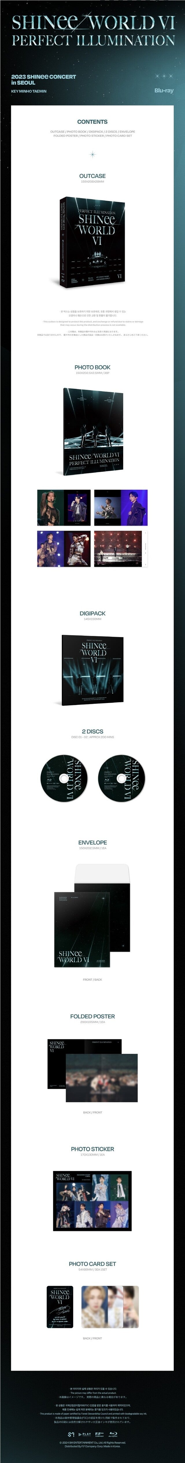 SHINEE - WORLD VI [PERFECT ILLUMINATION IN SEOUL (BLU-RAY) ✅ 